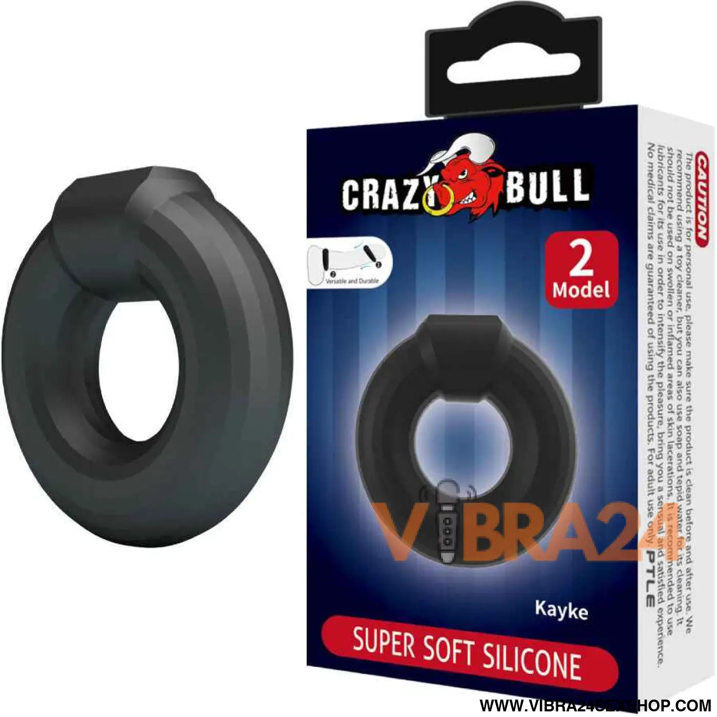 CRAZY BULL - ANEL DE SILICONE KAYKE MODELO 2