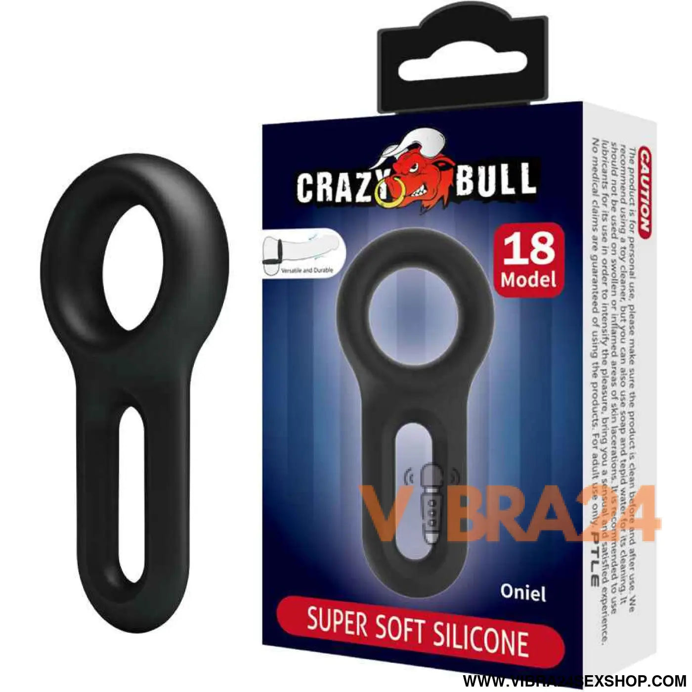 CRAZY BULL - ANEL DE SILICONE ONIEL MODELO 18