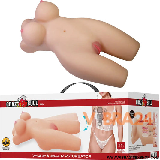 CRAZY BULL - MIA TRONCO FEMININO REALISTA VAGINA E ANAL 8,5 KG