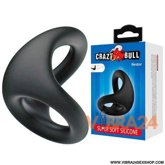 CRAZY BULL - NESTOR ANEL ERGONÔMICO PARA PÊNIS E TESTÍCULOS