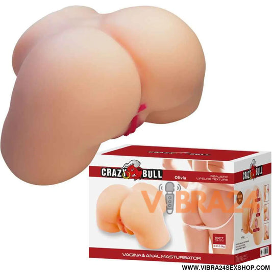 CRAZY BULL - OLIVIA REALISTA BUNDA FEMININA VAGINA E ANAL 5,5 KG