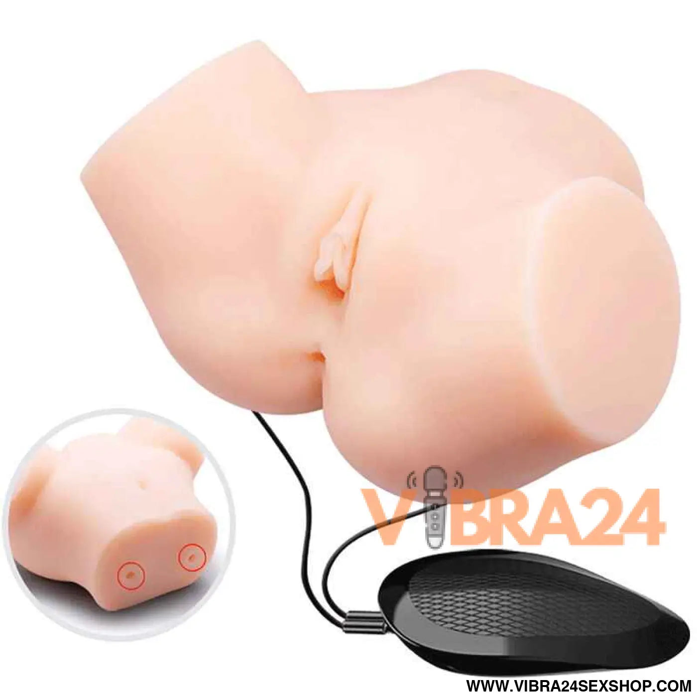 CRAZY BULL - VIBRADOR REALISTA DE VAGINA E NUS SAMANTHA