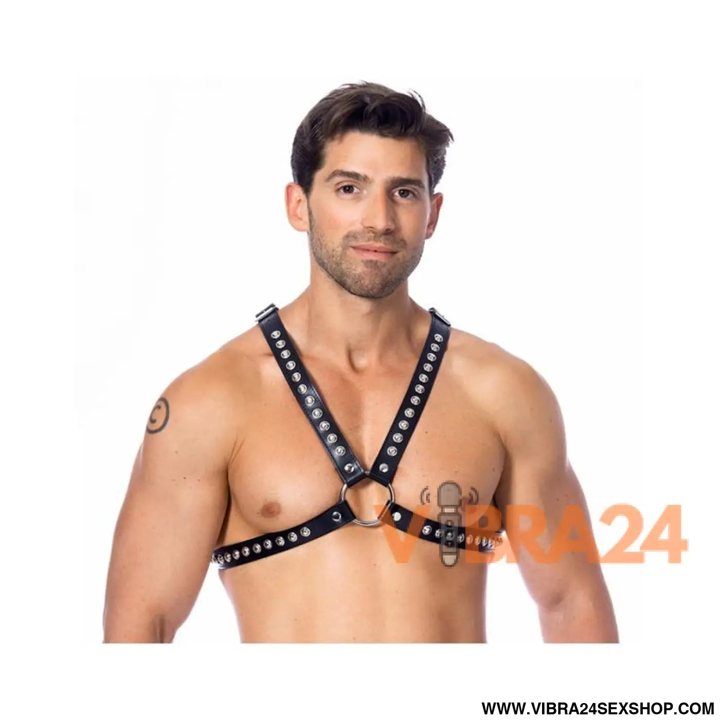 Cross Adjustable Leather Harness