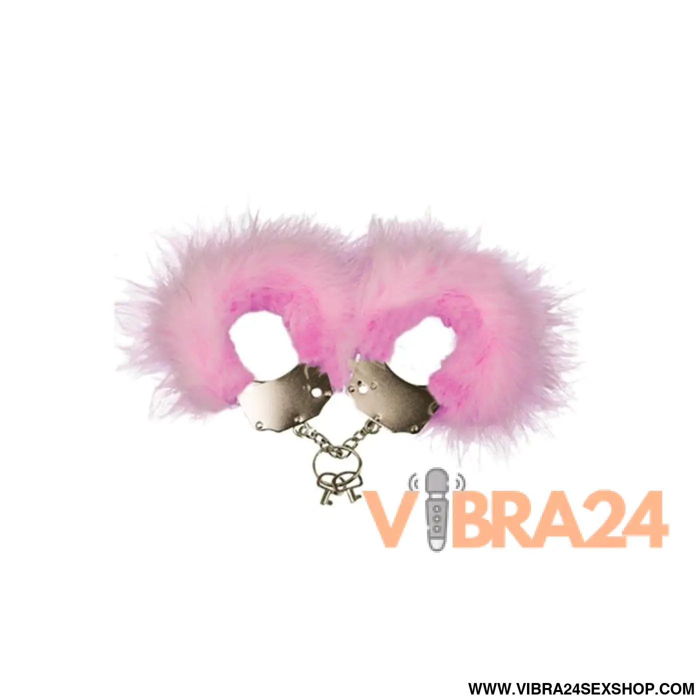 Cufs Metal and Feathers Pink