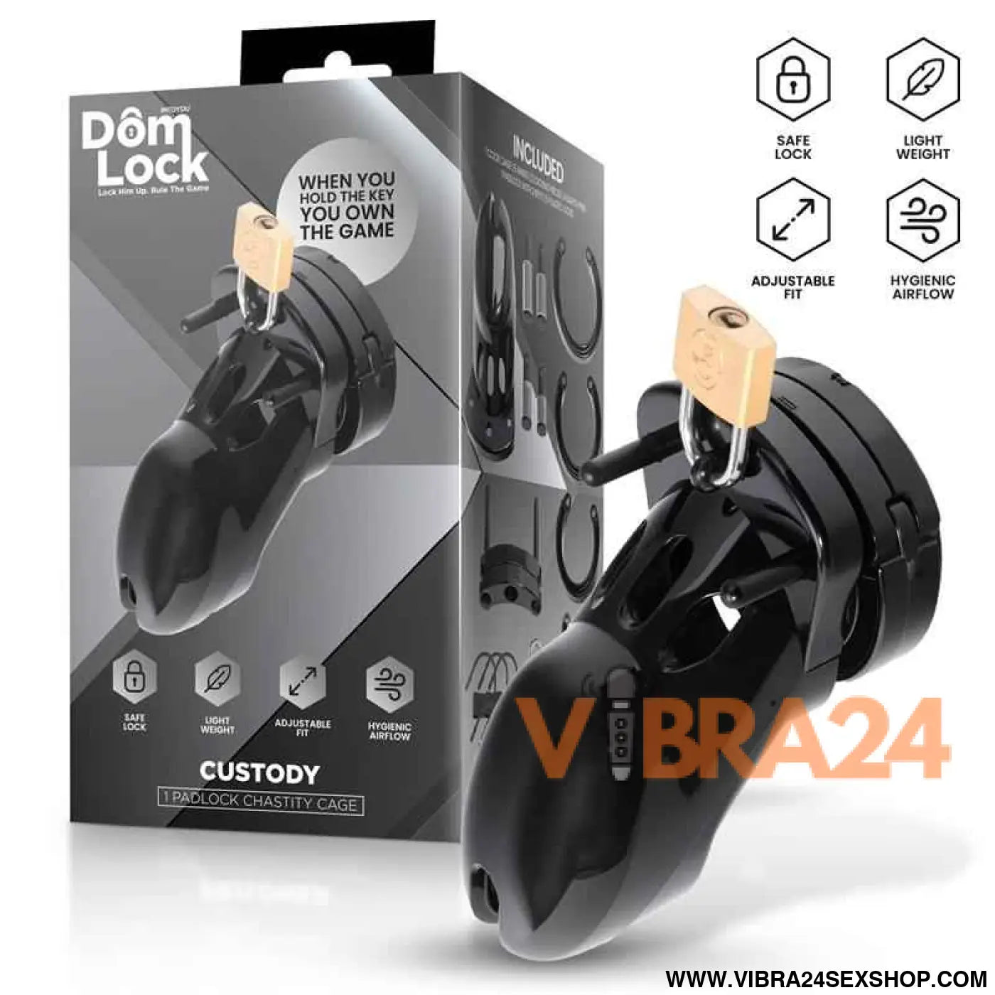 Custody Chastity Cage