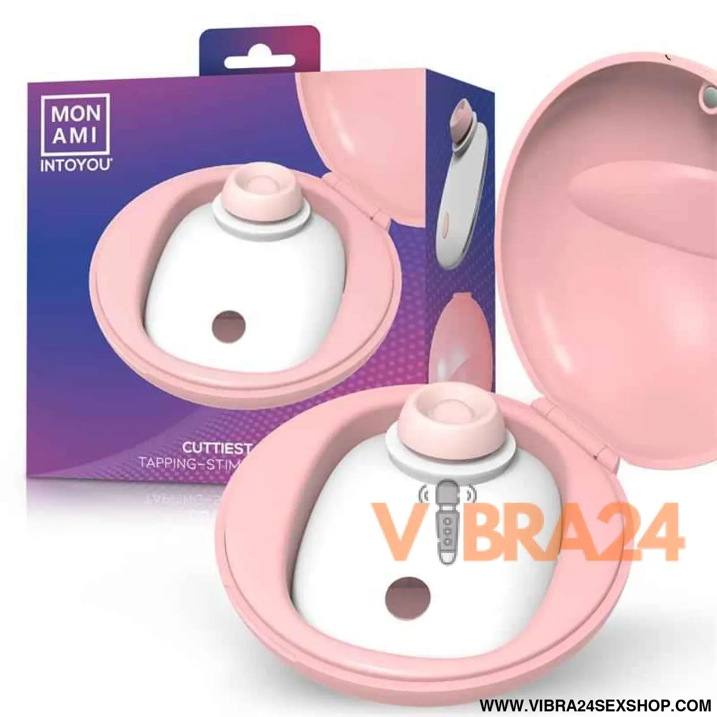 Cuttiest Stimulator with Tapping and Magnetic Charging Protective Case