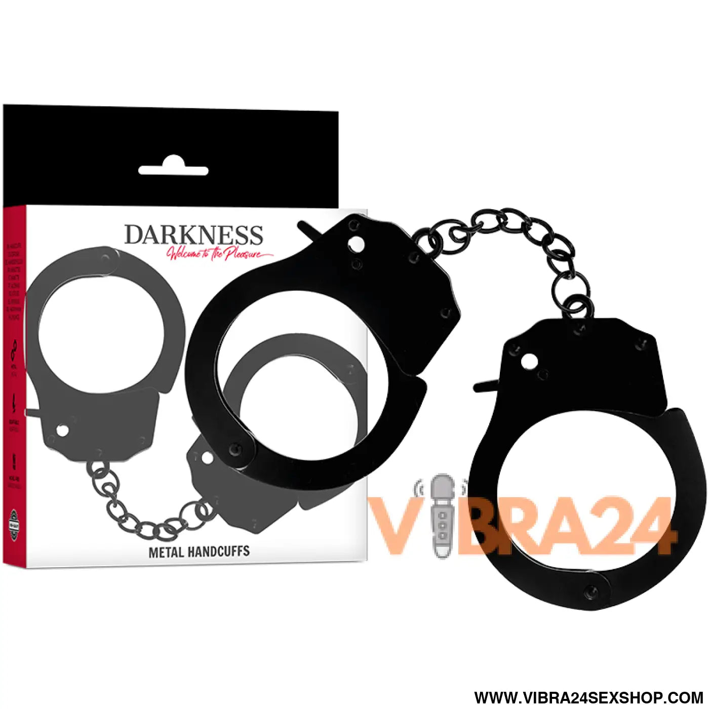 DARKNESS - ALGEMAS DE METAL PARA MOS NEGRAS