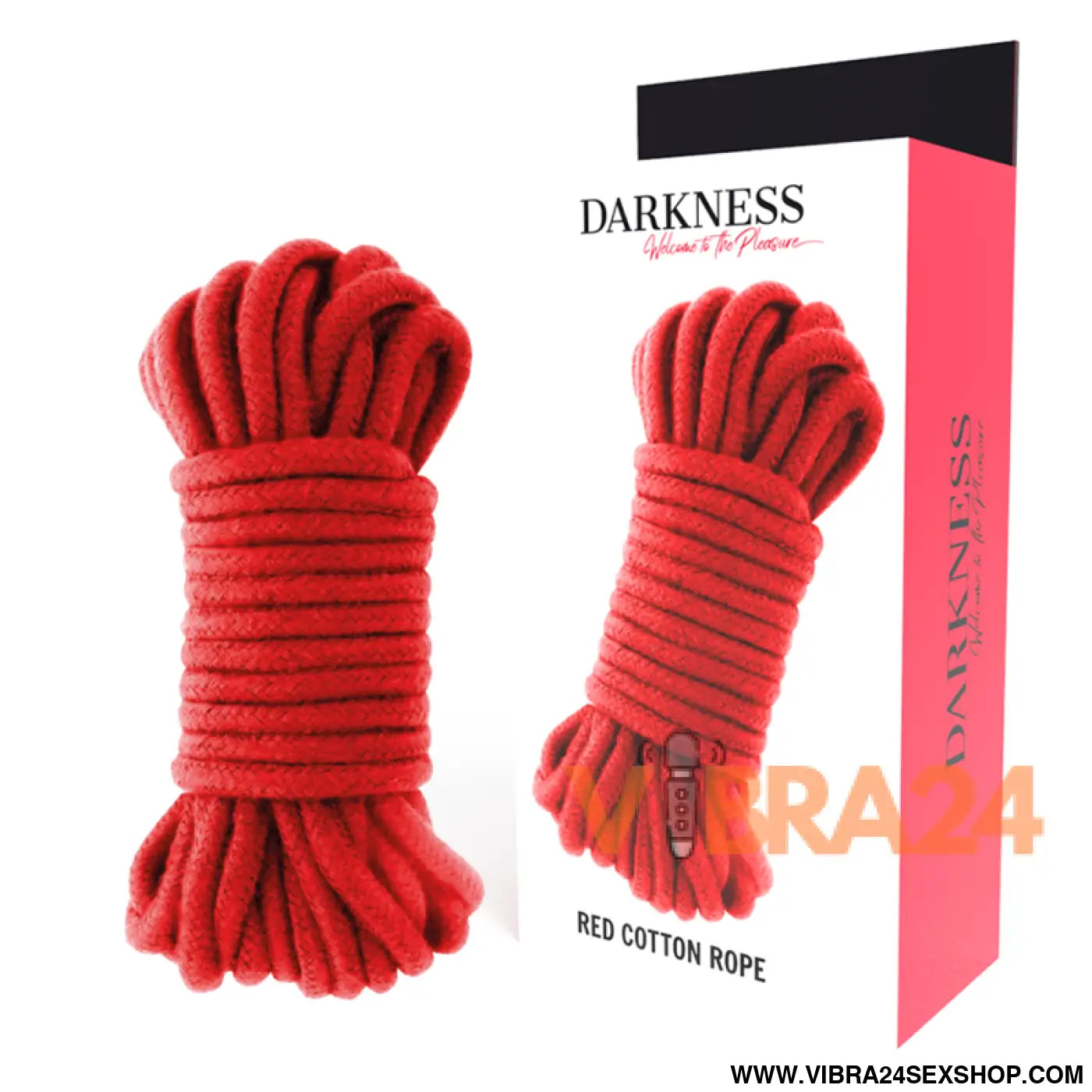 DARKNESS - CORDA JAPONESA 5 M VERMELHO
