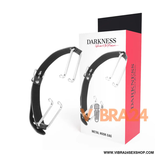 DARKNESS - MORDAÇA COM GANCHO PRETO