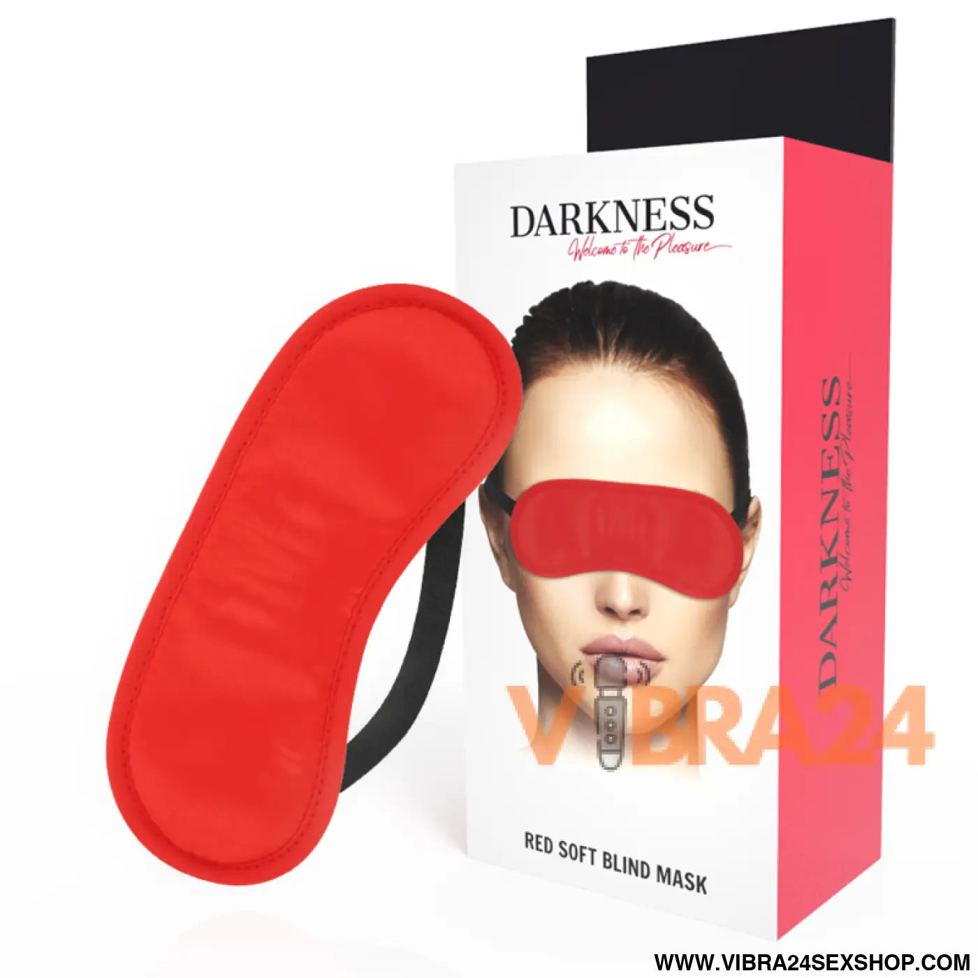 DARKNESS - MSCARA VERMELHA RETA