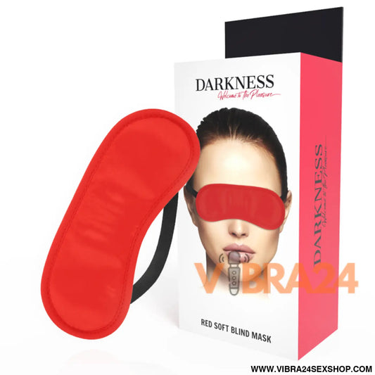 DARKNESS - MSCARA VERMELHA RETA