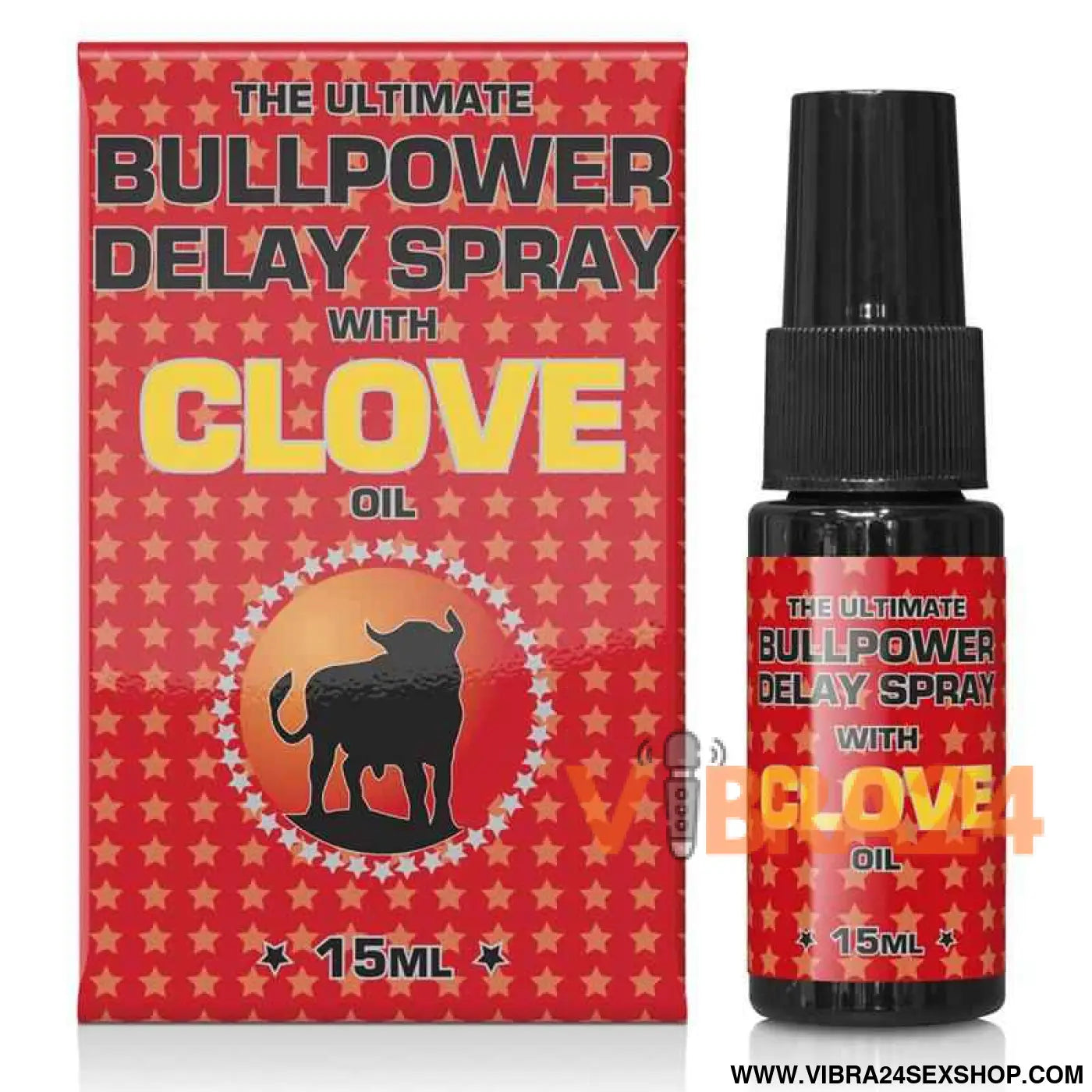 Delay Spray Bull Power Clove 15 ml