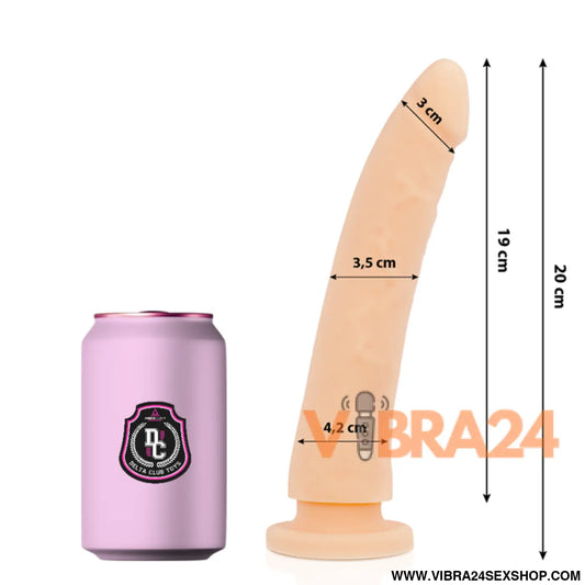 DELTA CLUB - TOYS DILDO MÉDICO NATURAL SILICONE 20 CM -O- 4