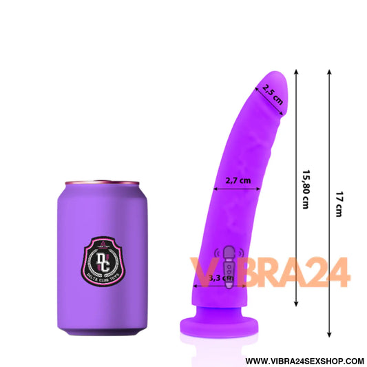 DELTA CLUB - TOYS LILAC DILDO MEDICAL SILICONE 17 CM -O- 3