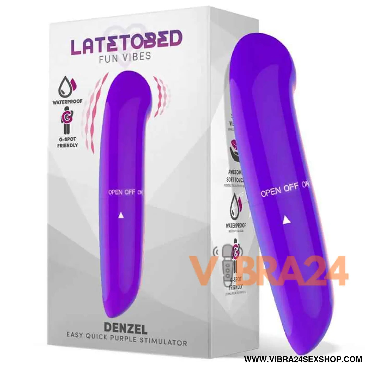 Denzel Stimulator Easy Quick Purple