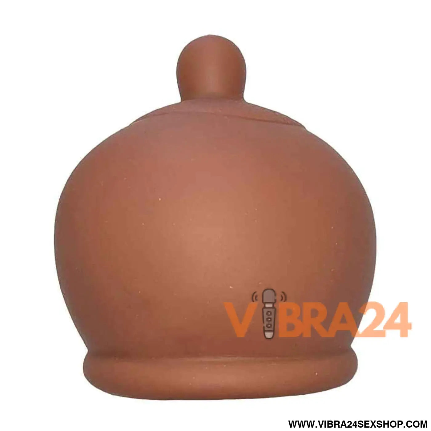 DIABLO PICANTE - BRINQUEDO ANTI-STRESS EM FORMATO DE SEIO MARROM
