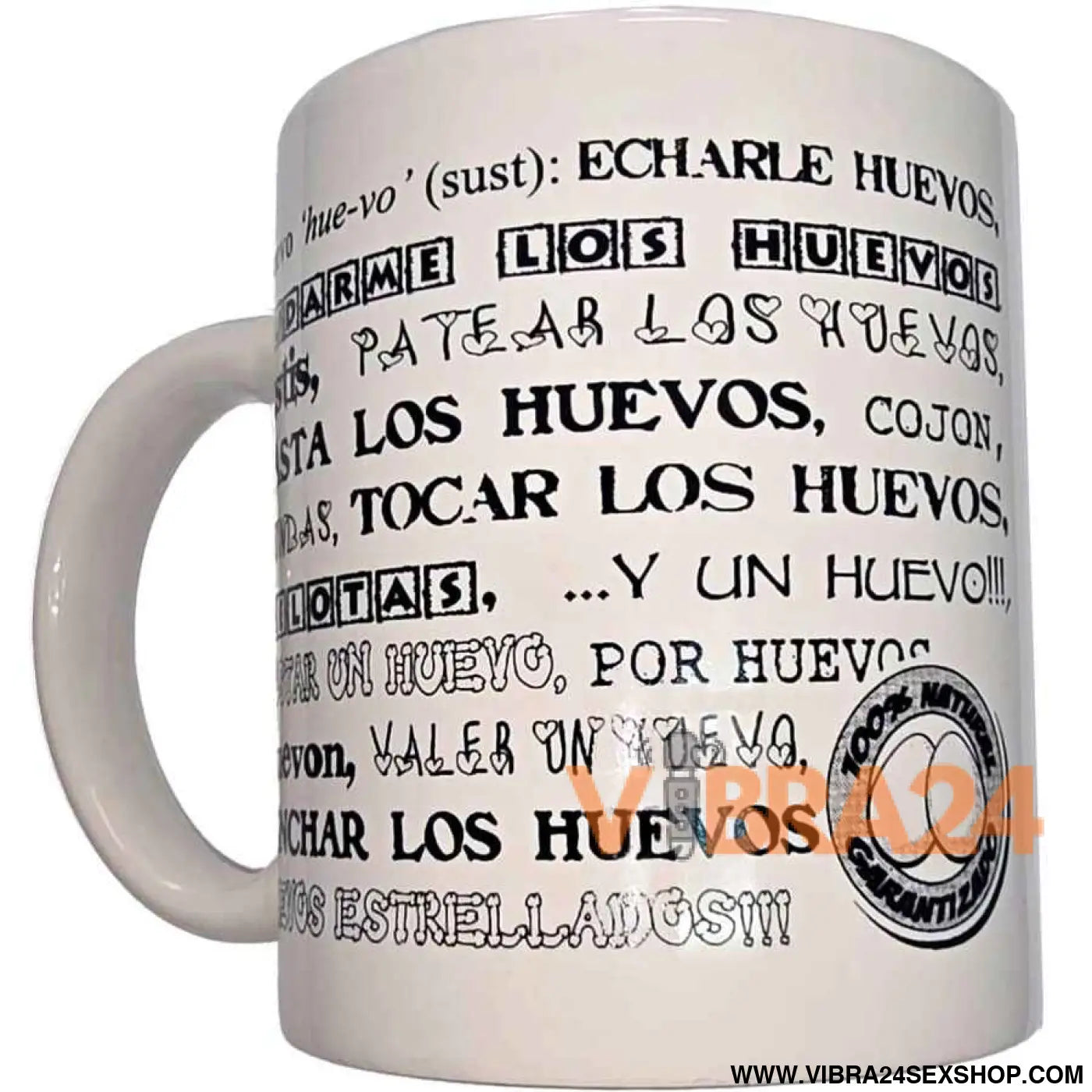 DIABLO PICANTE - CANECA BRANCA COM BOLAS SINÔNIMOS 370 ML