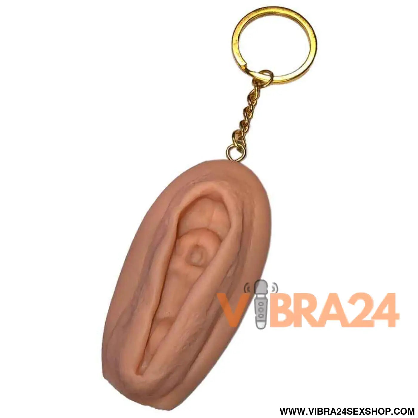 DIABLO PICANTE - CHAVEIRO VAGINA TOM CLARO