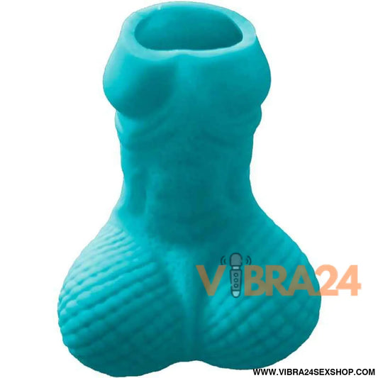 DIABLO PICANTE - COPO DE SHOT PENIS AZUL