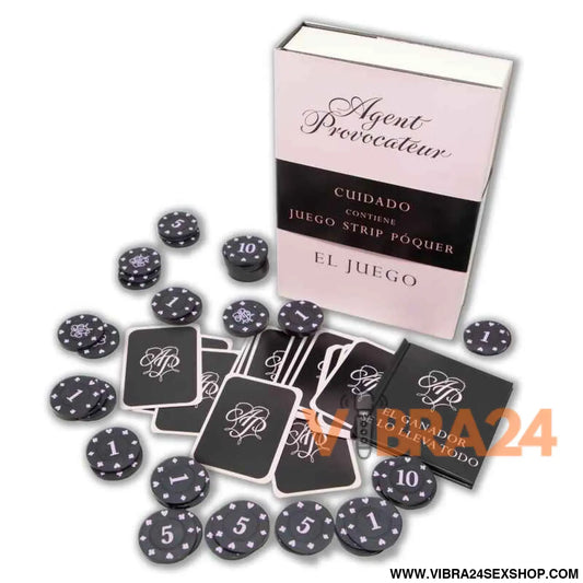 DIABLO PICANTE - JOGO DE FICHAS E CARTAS STRIP POKER