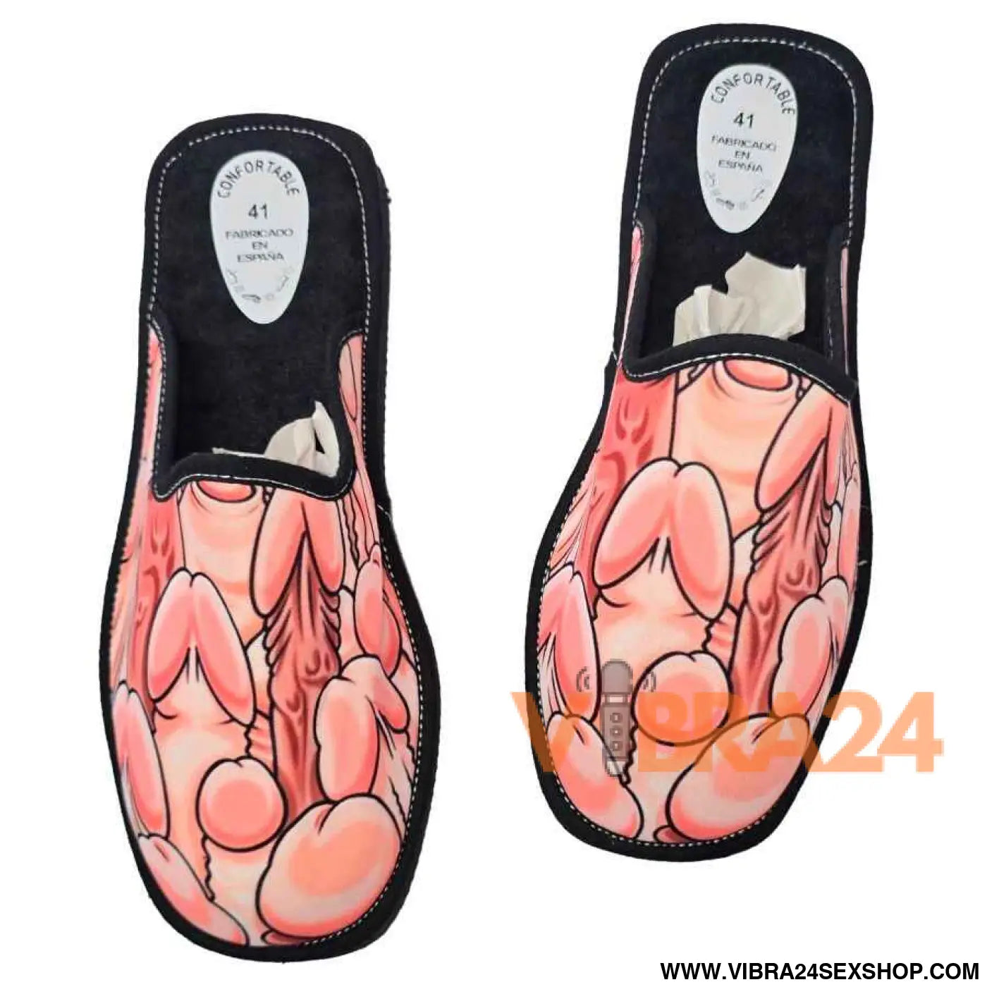 DIABLO PICANTE - SAPATOS EM FORMATO DE PÊNIS TAMANHO MÉDIO 39-40-41