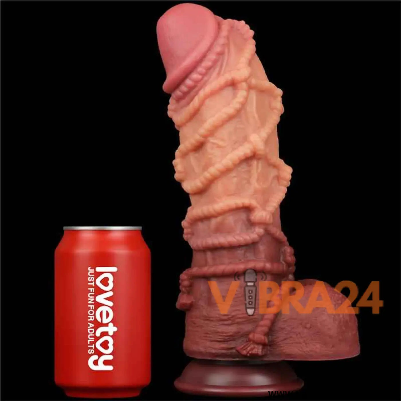 Dildo Dual Layer King Size Nature 10.5