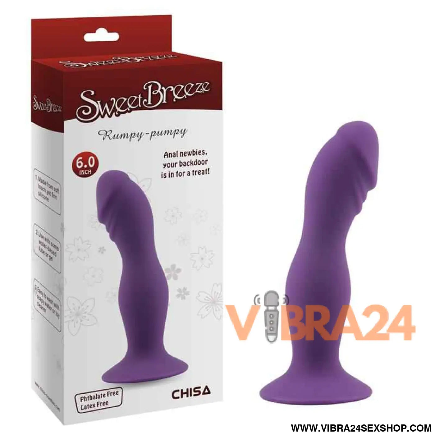 Dildo for Harness Rumpy Pumpy Purple