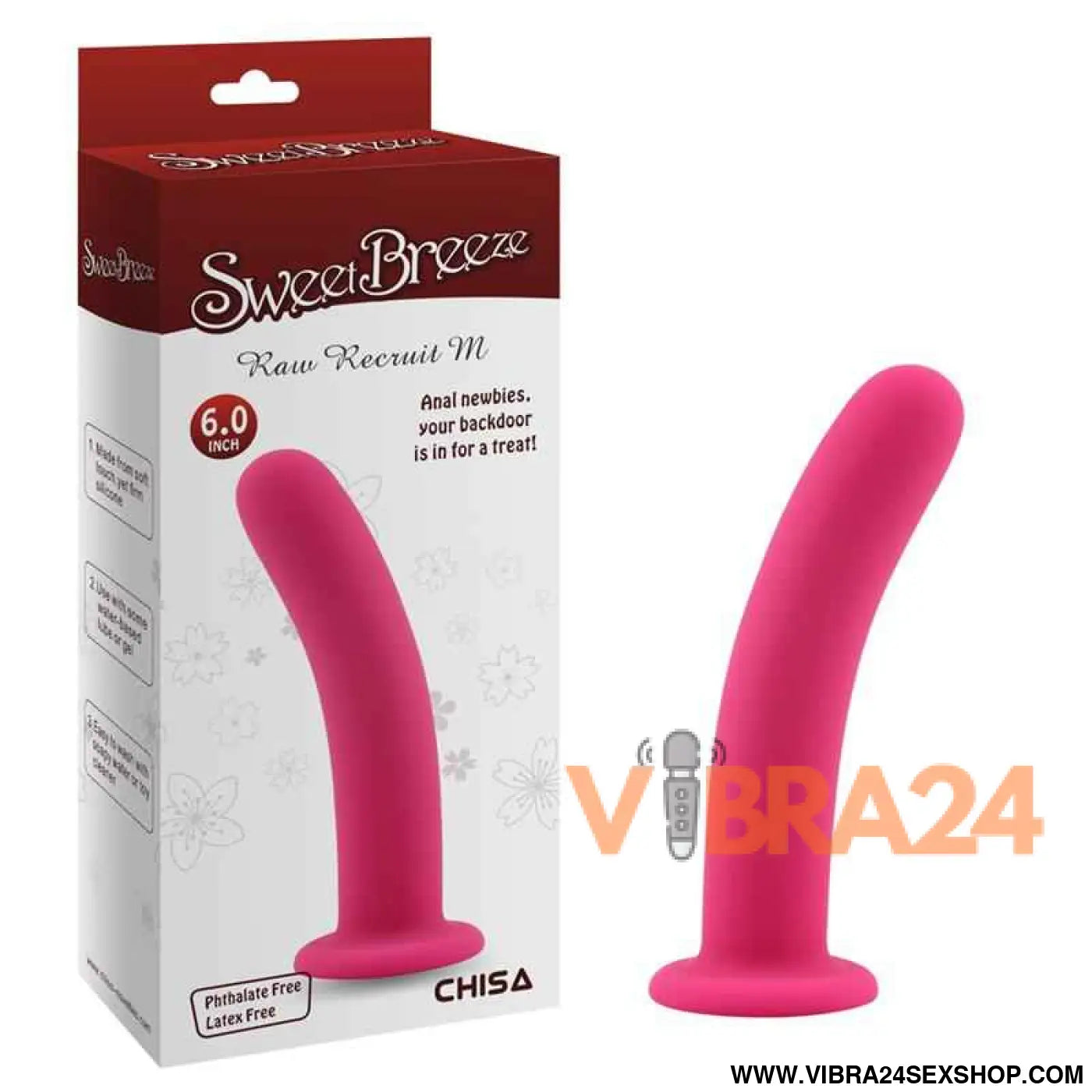 Dildo Raw Recruit Size M Pink