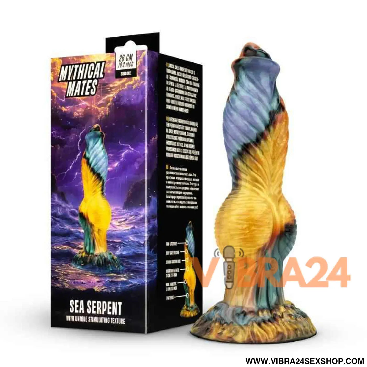 Dildo Sea Serpent with Thrusting 26 cm - 10.2