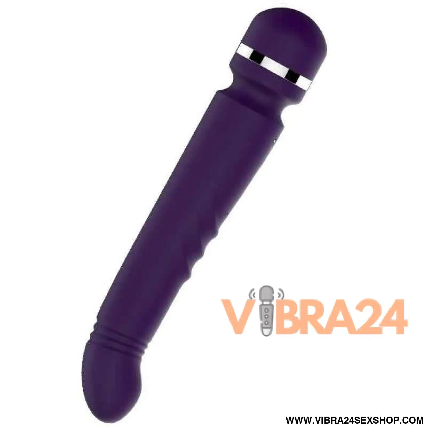 Doble-Head Massager Yoni Dark Lilac