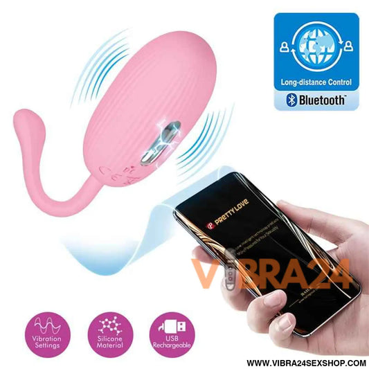 Doreen Vibrating Egg with Electro Shock and APP