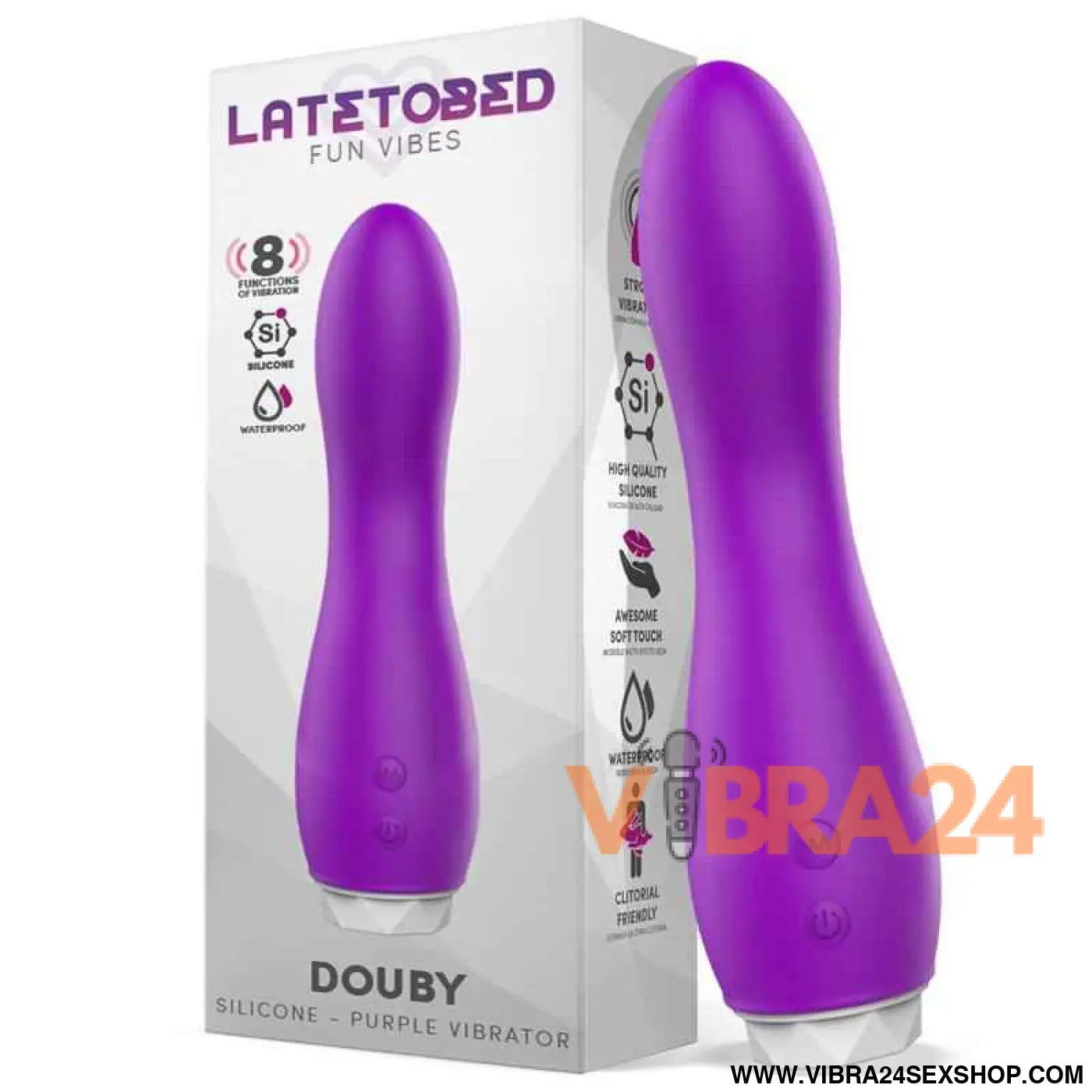 Douby Vibe Silicone Purple