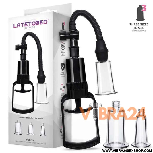 Dupper Clitoris and Nipple Manual Pump 3 Cups