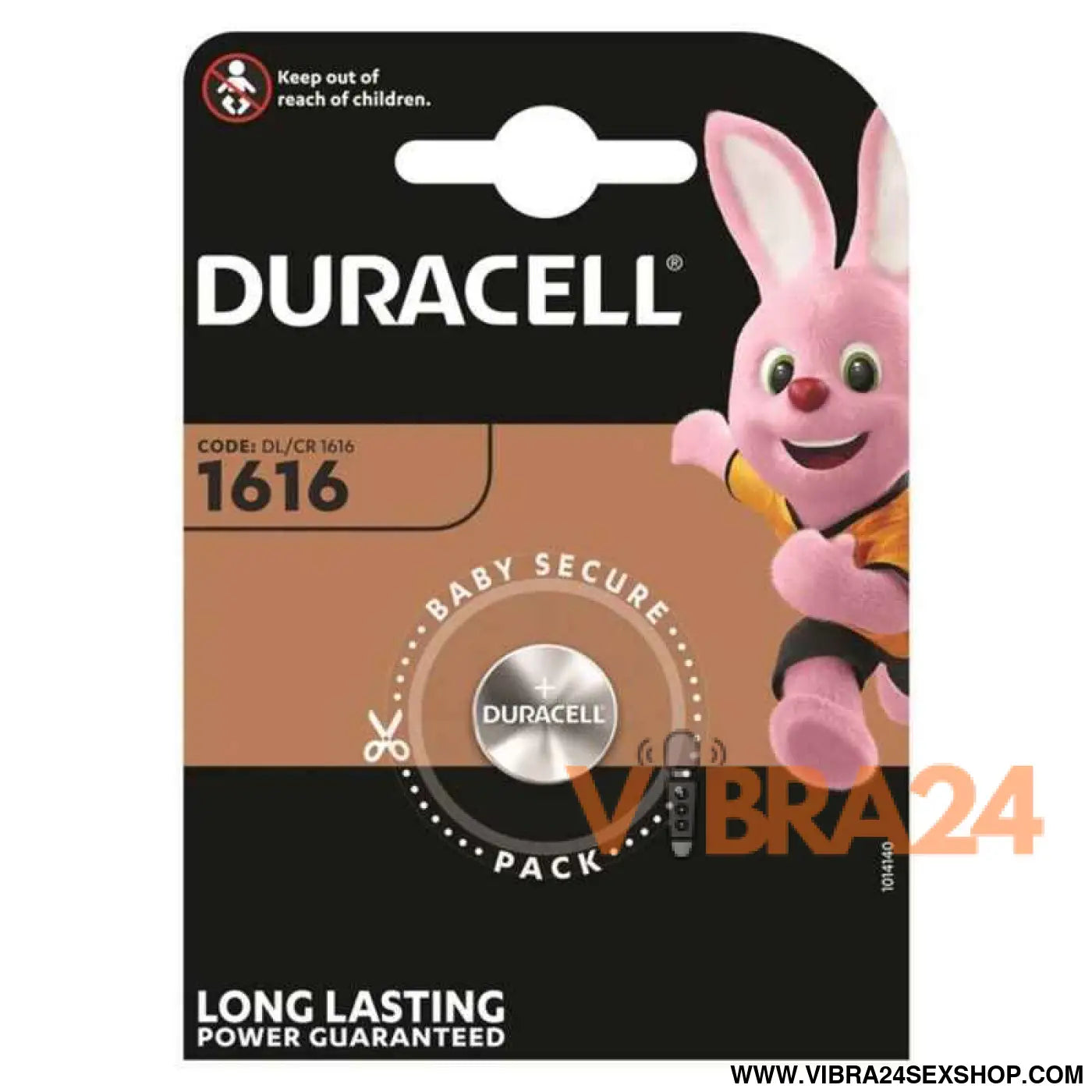 DURACELL - BATERIA BOTO LITIO CR1616 3V 1 UNIDADE