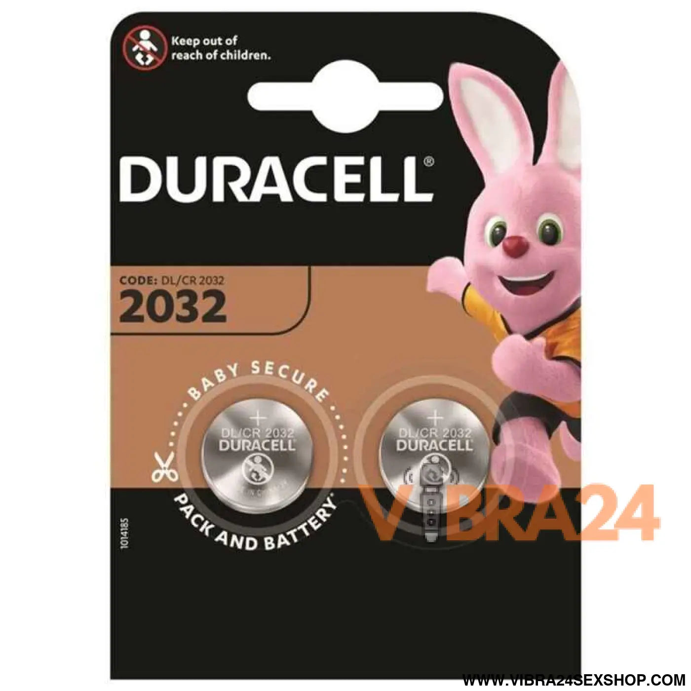 DURACELL - BATERIA BOTO LITIO CR2032 3V 2 UNIDADE