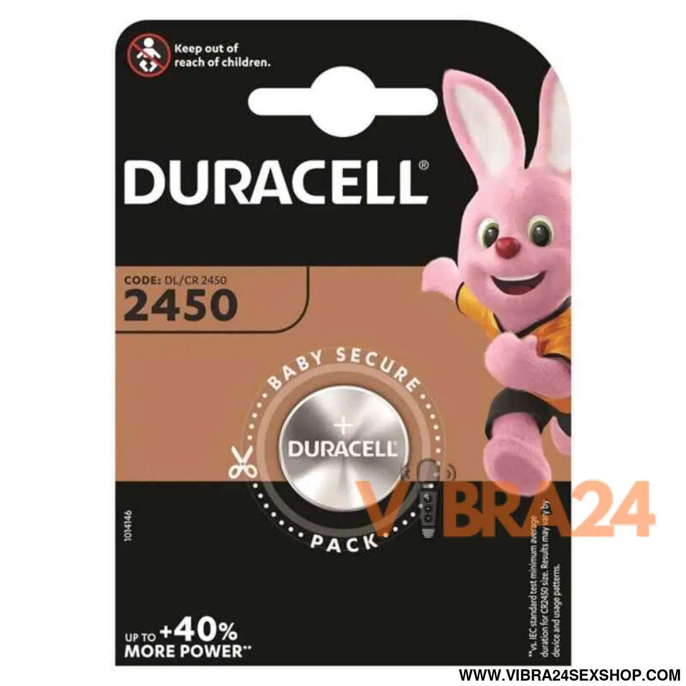 DURACELL - BATERIA BOTO LITIO CR2450 3V 1 UNIDADE