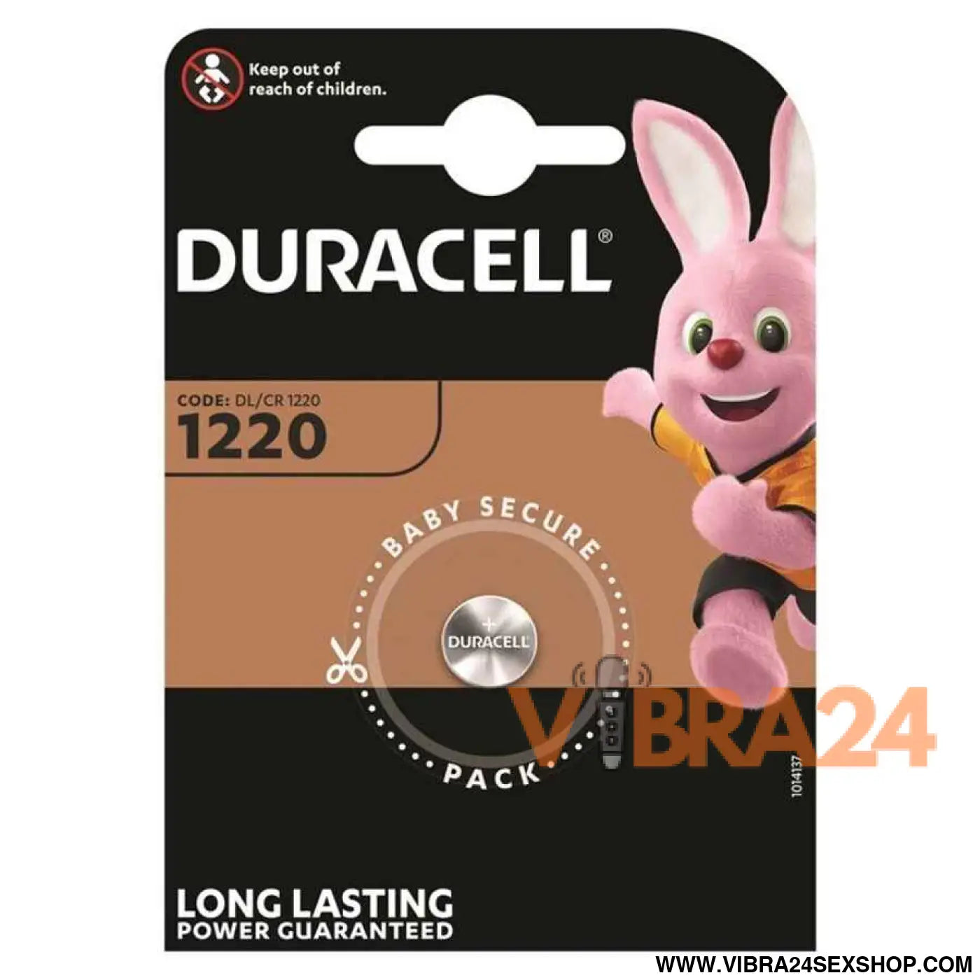 DURACELL - BATERIA BOTON LITIO CR1220 3V 1UNIDADE