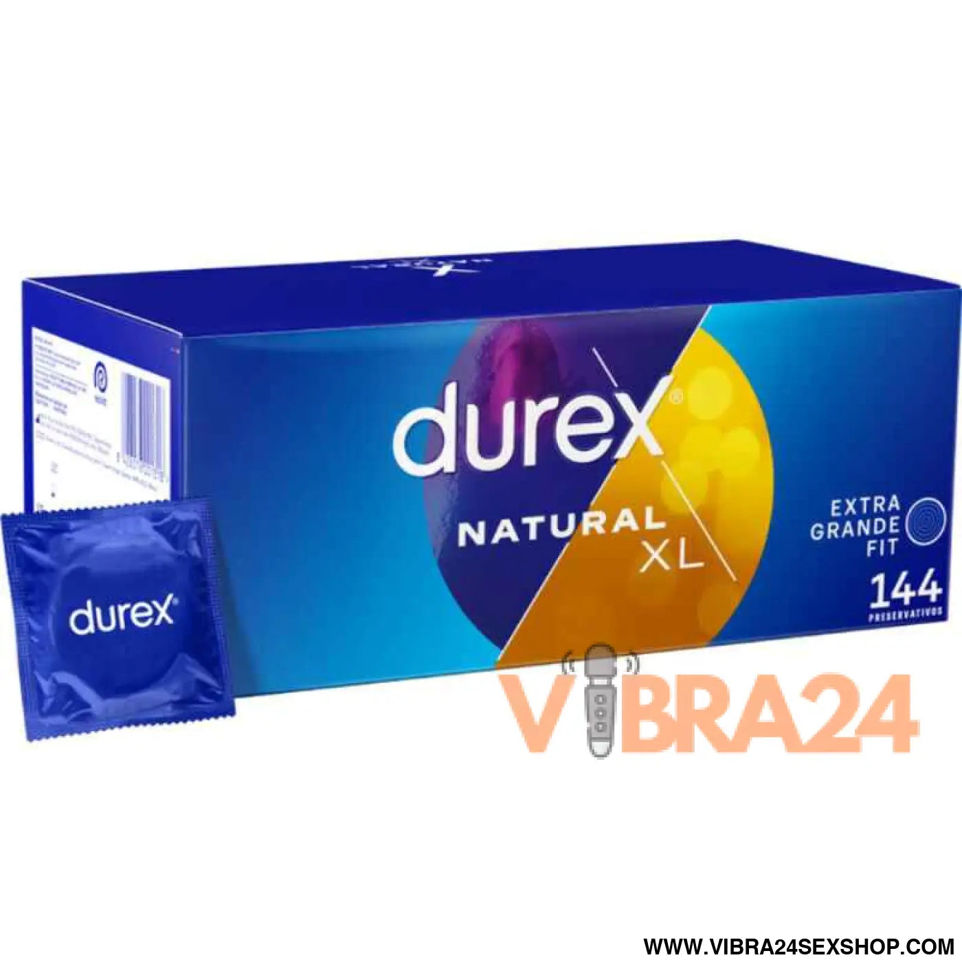 DUREX - EXTRA GRANDE XL 144 UNIDADES