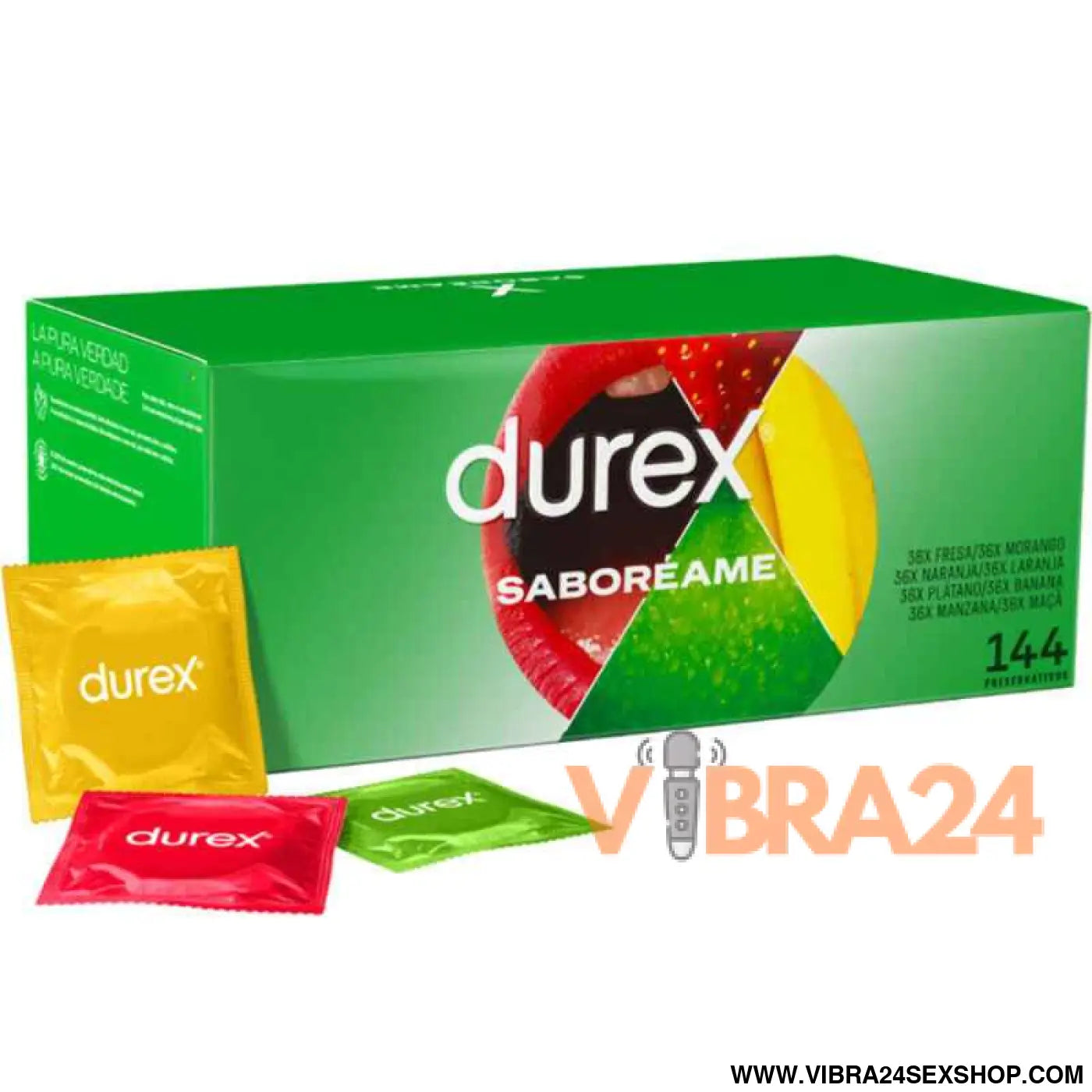 DUREX - FRUTAS DO PRAZER 144 UNIDADES