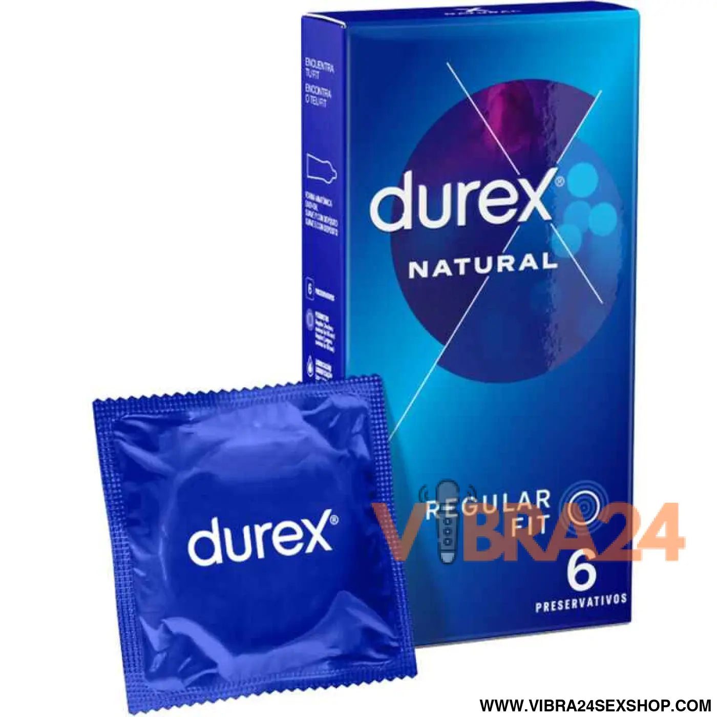 DUREX - NATURAL CLÁSSICO 6 UNIDADES