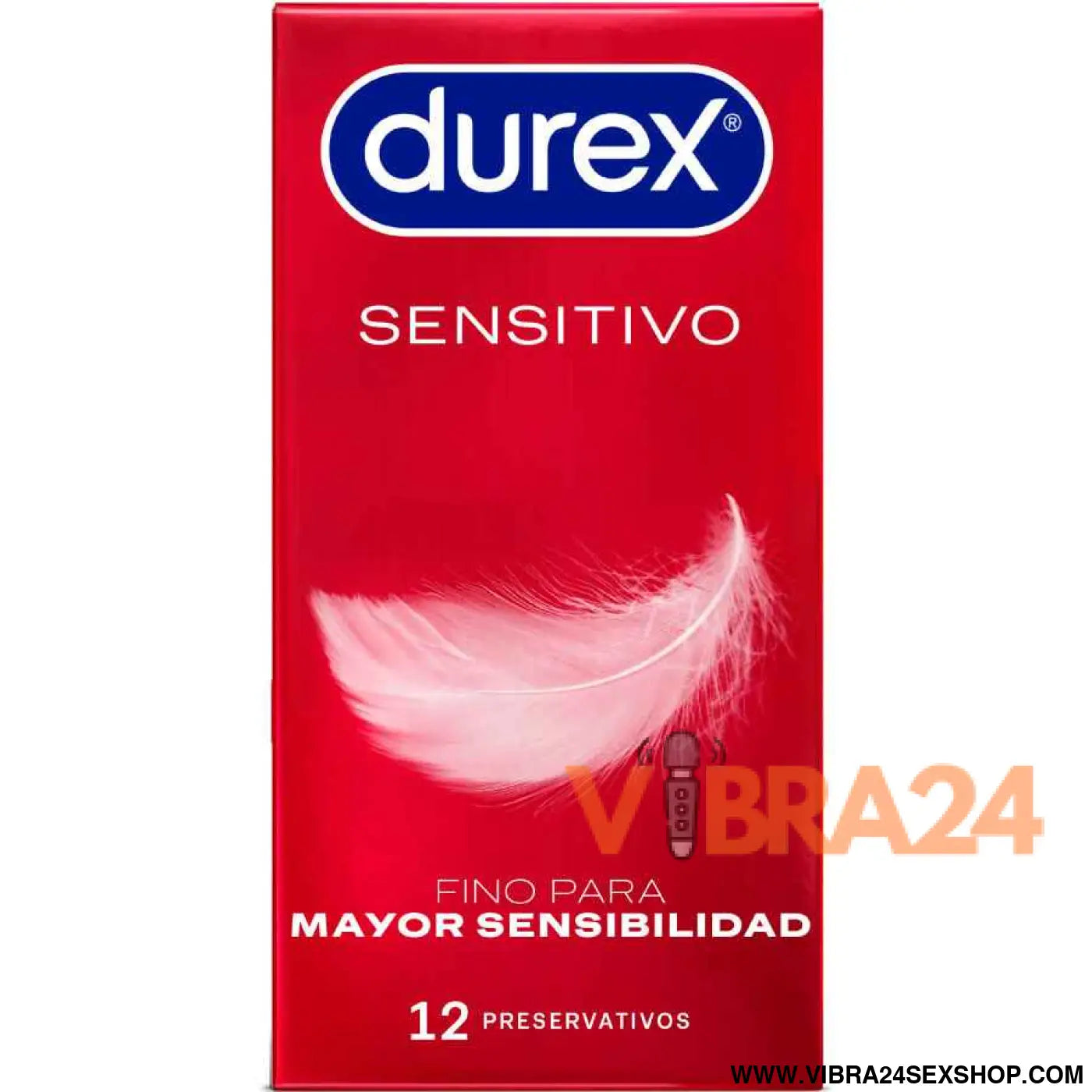 DUREX - PRESERVATIVOS SENSITIVE 12 UNIDADES