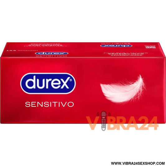 DUREX - PRESERVATIVOS SENSÍVEIS 144 UNIDADES
