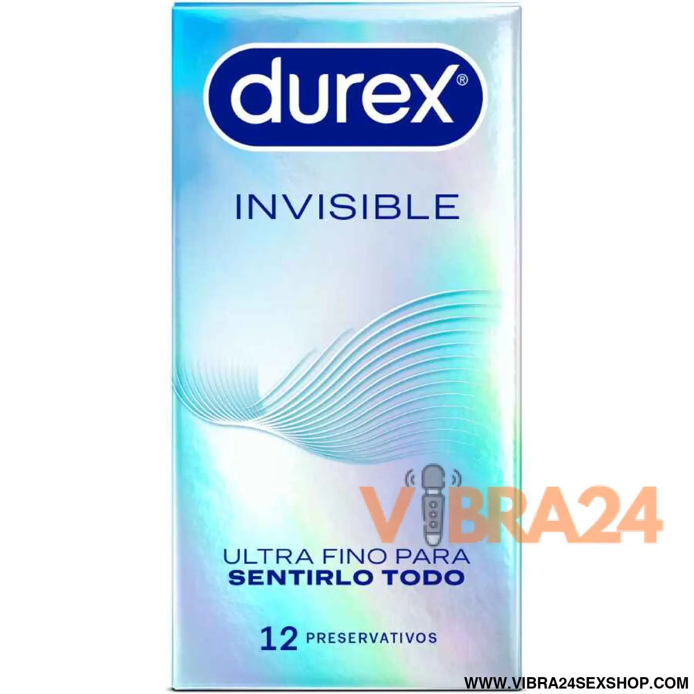 DUREX - PRESERVATIVOS ULTRA FINOS INVISÍVEIS 12 UNIDADES