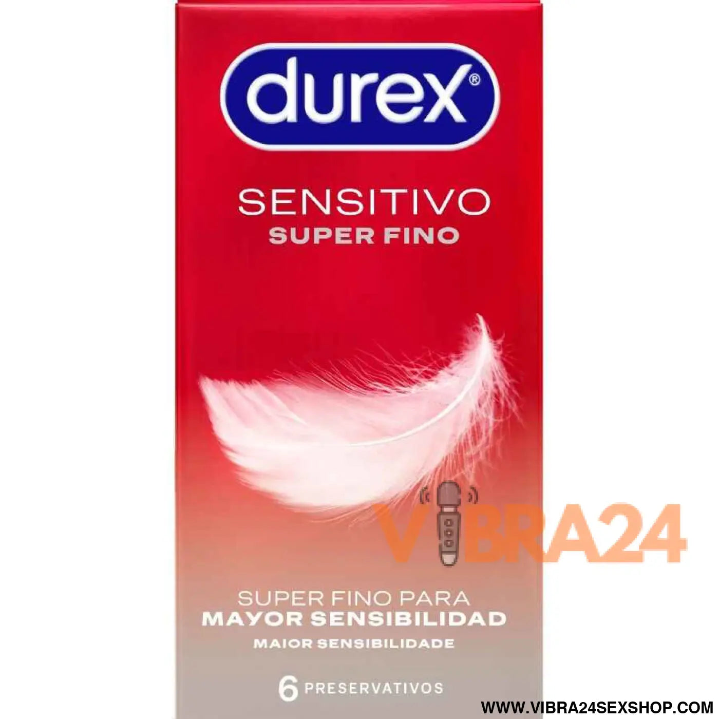 DUREX - SUPER THIN SENSÍVEL 6 UNIDADES