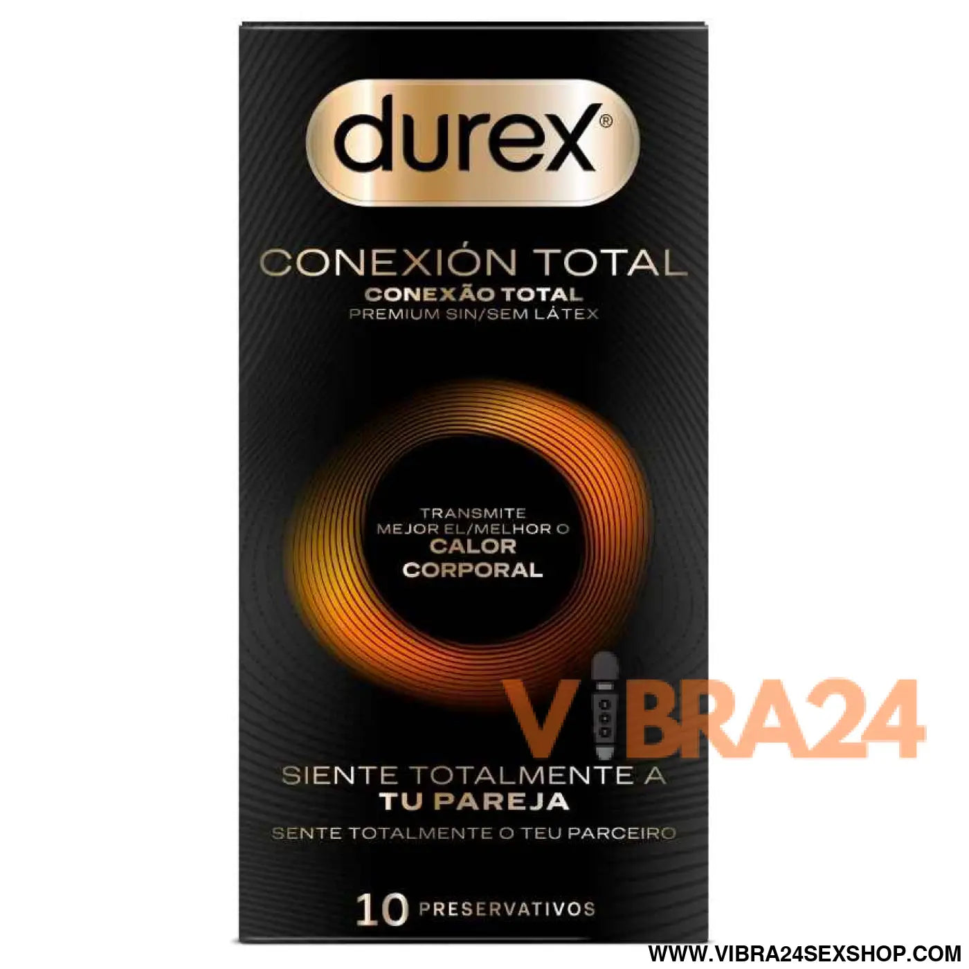 DUREX - TOTAL CONNECTION ULTRA FINE PLUS SEM LÁTEX 10 UNIDADES