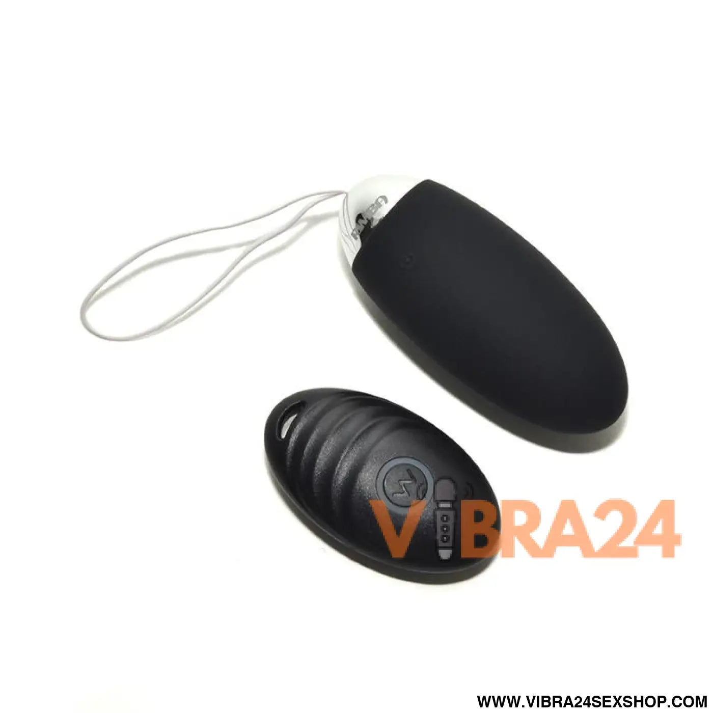 Egg Vibrator with Remote Control Venice Black
