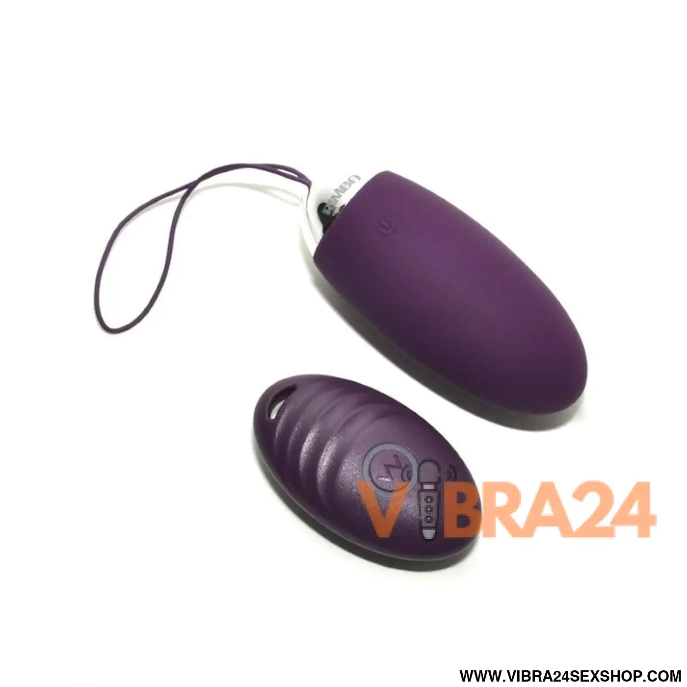 Egg Vibrator with Remote Control Venice Purple