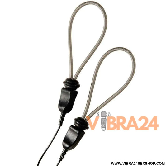 ELECTRASTIM - ANÉIS DE PÊNIS METAL AJUSTÁVEIS ELECTRALOOPS E-STIM