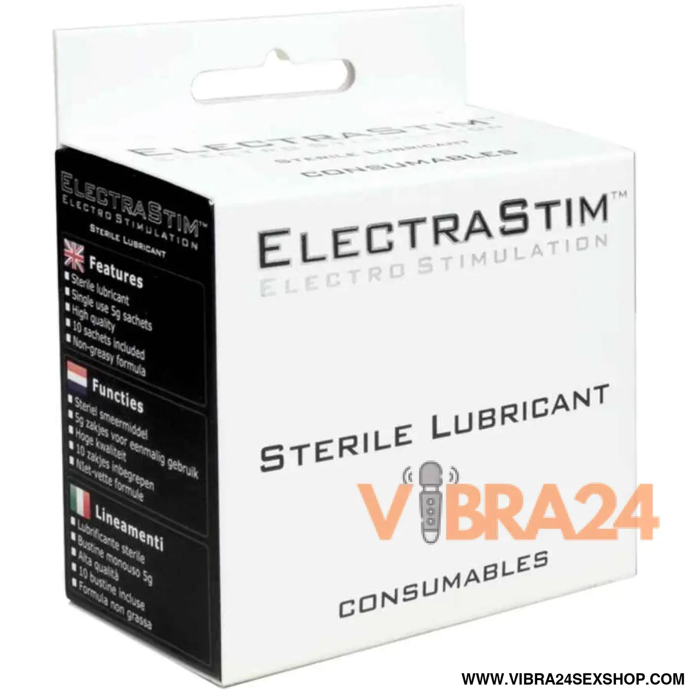 ELECTRASTIM - LUBRIFICANTE ESTÉRIL 10 UNIDADES