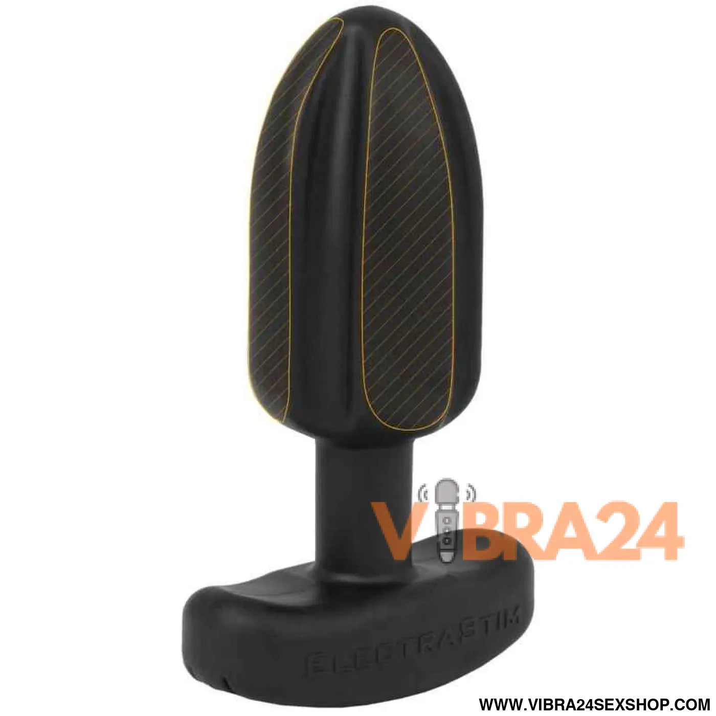ELECTRASTIM - PLUG ANAL TARTARUS QUADRIPOLAR SILICONE PRETO